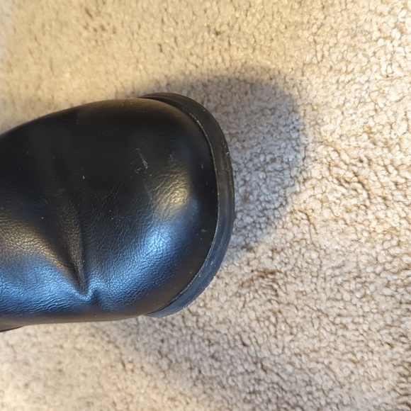 Torrid tall black boots size 10 wide - Picture 6 of 13